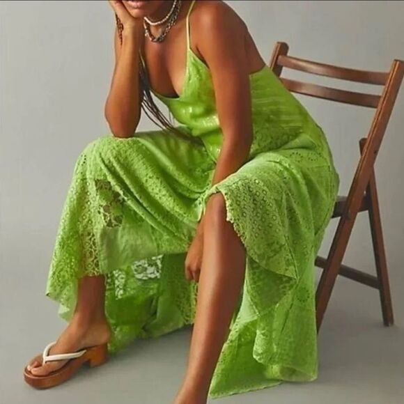 NWT Free People One Aurella Maxi Dress Size S - Picture 2 of 14